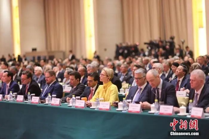 3月24日，中国发展高层论坛2024年年会在北京开幕。记者 盛佳鹏 摄